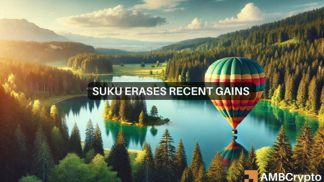 SUKU crypto sees 30% price dip: Traders watch out for THIS support level