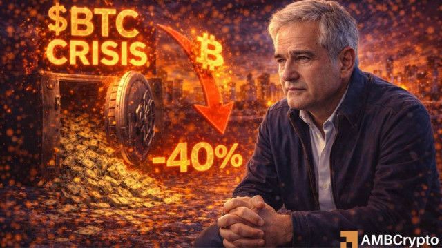 Analyst says ‘Bitcoin will trade lower' amid treasury unwind fears – Why?