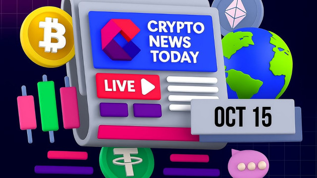 [LIVE] Crypto News Today: Latest Updates for Oct. 15, 2025 – Powell's Dovish Tone Fails to Lift Crypto Market as Bitcoin Slips Under $112K