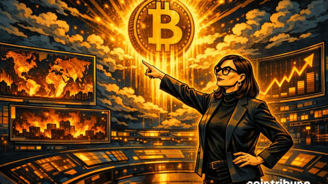 According to Cathie Wood, global instability fuels bitcoin