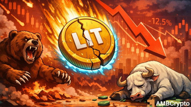 Lighter hits new ATL at $0.91 – How low can LIT fall from here?