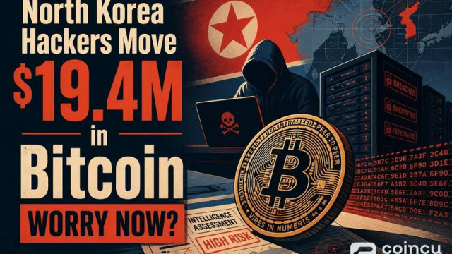 North Korea Hackers Move $19.4M in Bitcoin: Worry Now?