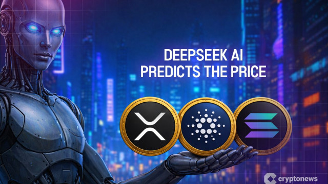 China's DeepSeek AI Predicts the Price of XRP, Cardano and Solana By the End of 2026