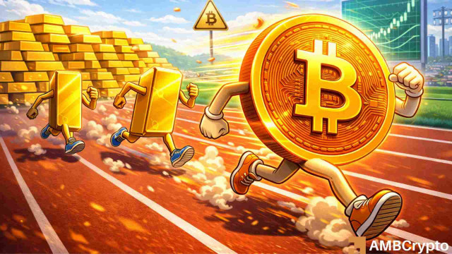 ‘Roles reversed?'- Bitcoin outperforms gold in ETF inflows
